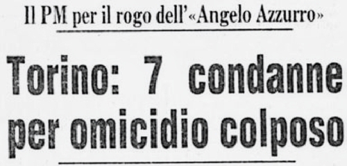 Corsera 11/01/83, omicidio colposo (Clik articolo)
